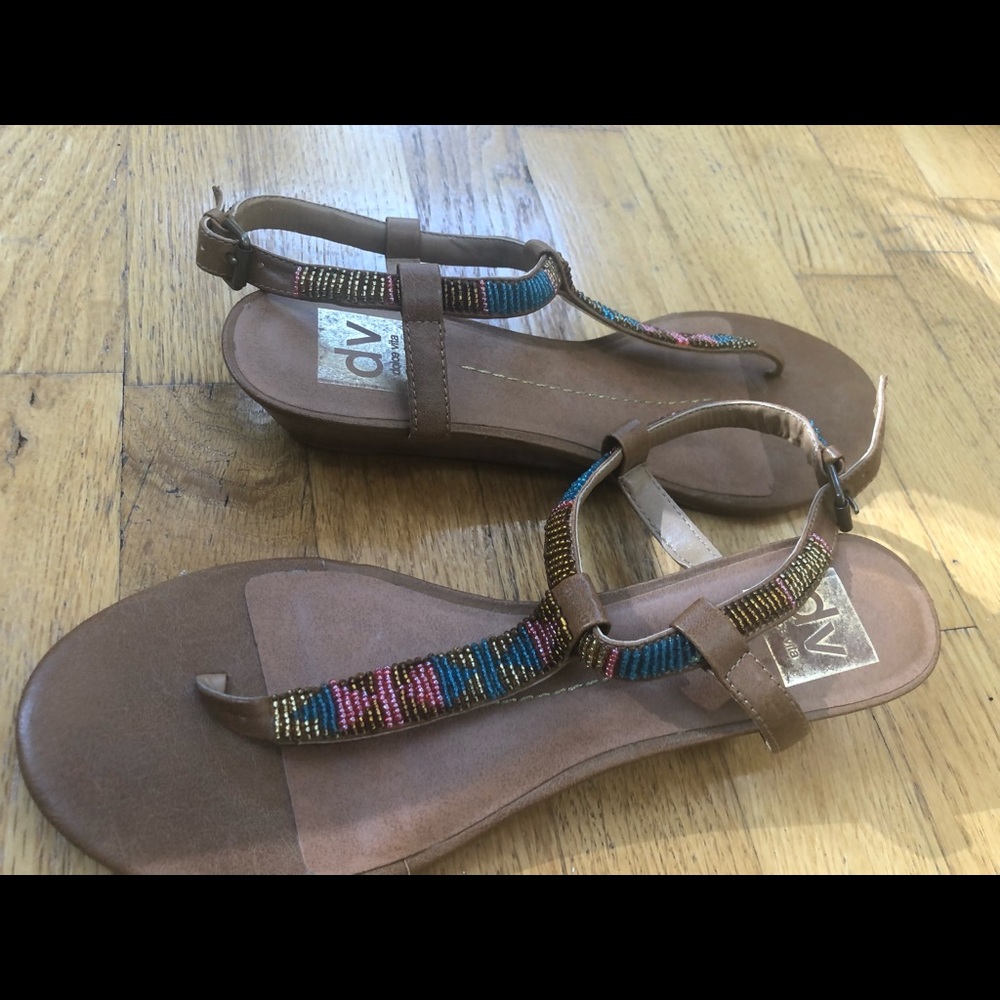 Dolce Vita beaded sandals